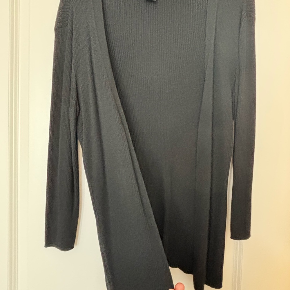 New York & Company Black Knit Cardigan